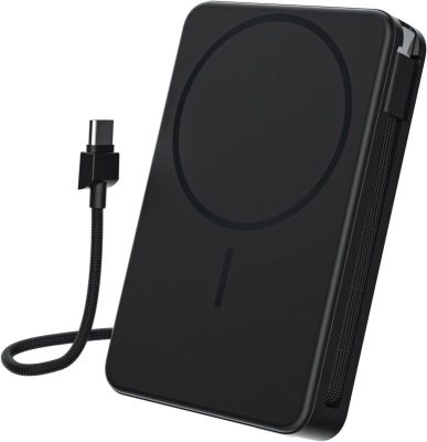 Magnetic Power Bank, 10,000mAh Wireless Portable Charger for Mag-Safe 15W Fast Charging