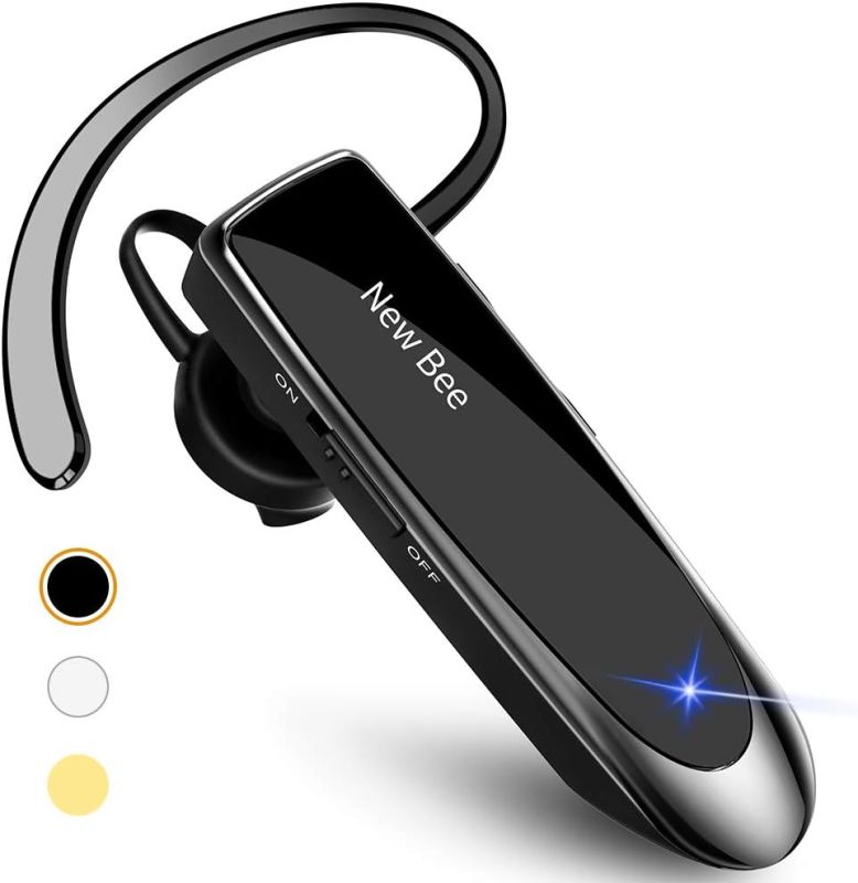  New Bee Bluetooth Earpiece V5.0 Wireless Handsfree